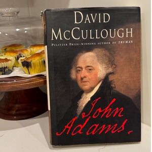 John Adams David McCullough Hardcover Biography Simon & Schuster 2001